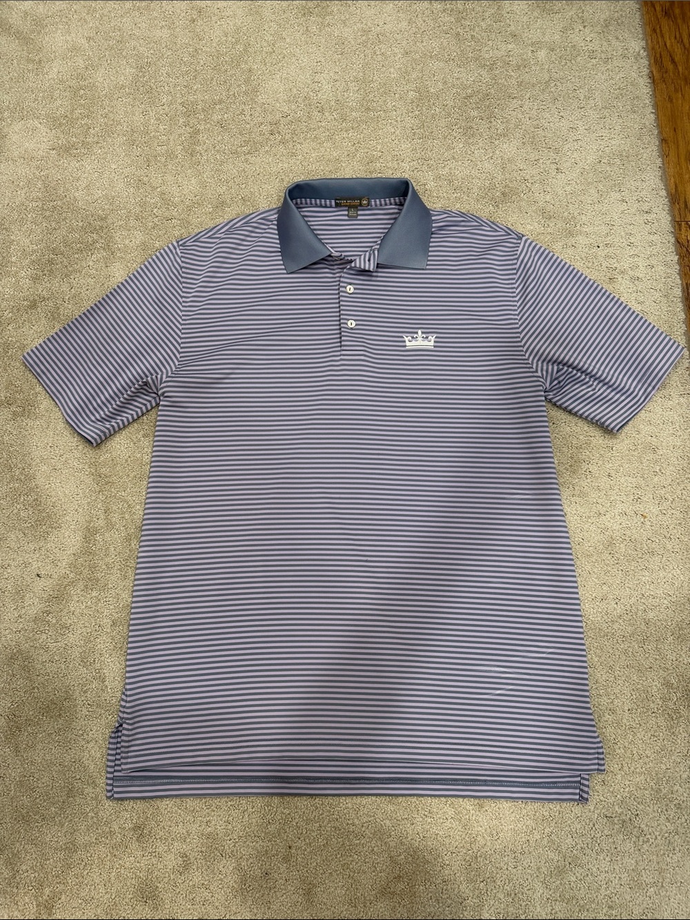 Peter Millar Men’s Striped Short-Sleeve Polo